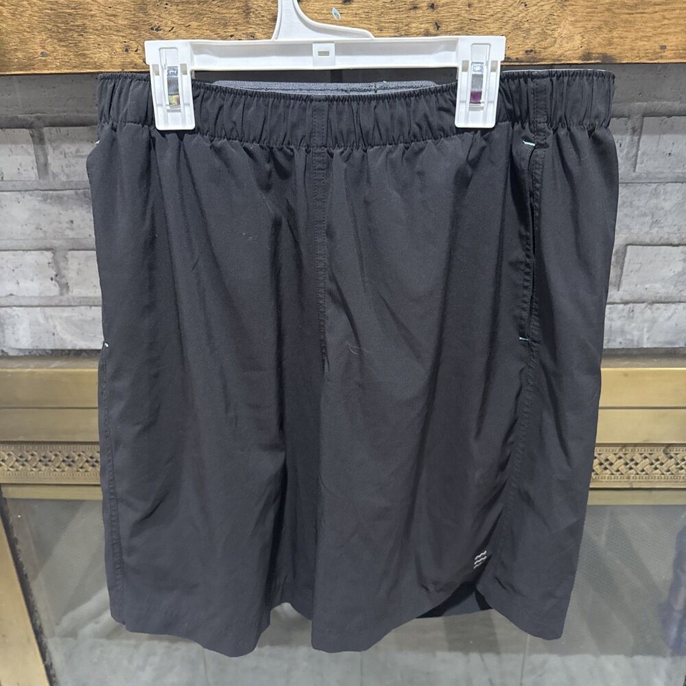 Men’s Free Fly Athletic Shorts Black Size Small